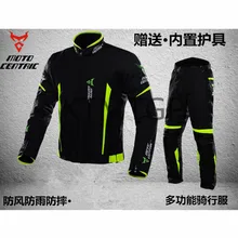 KTMTGP Moto Motocross Corrida Off-Road Da Motocicleta dos homens Jacket Body Armor + Calças de Equitação Vestuário Set