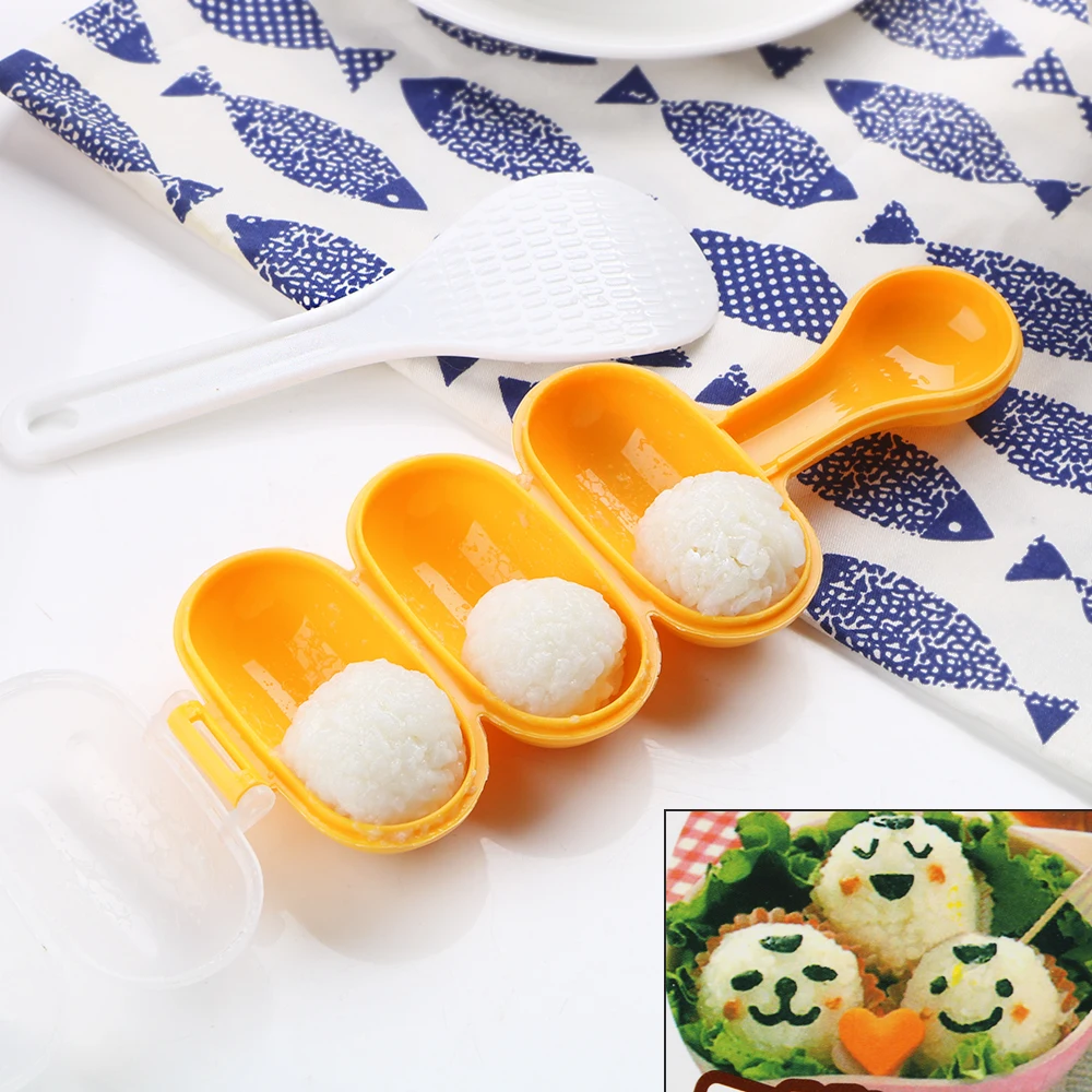 HILIFE инструменты для приготовления суши DIY Кухня Bento Аксессуары Япония рисовый онигири пресс-форма формочки для рисовых шариков форма для суши
