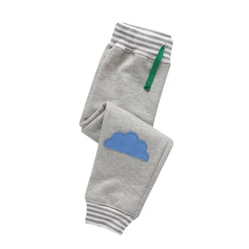 

Jumping meters New Arrival 2019 Autumn Spring Boys Girl Sweatpants Drawstring Full Length Children Trouser Applique Cartoon Pant