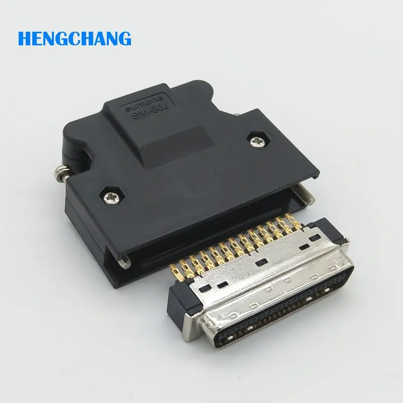 Бесплатная доставка MR J3CN1 сервопривод SCSI 50pin разъем SM 50J|connector|connector servoconnector pin |
