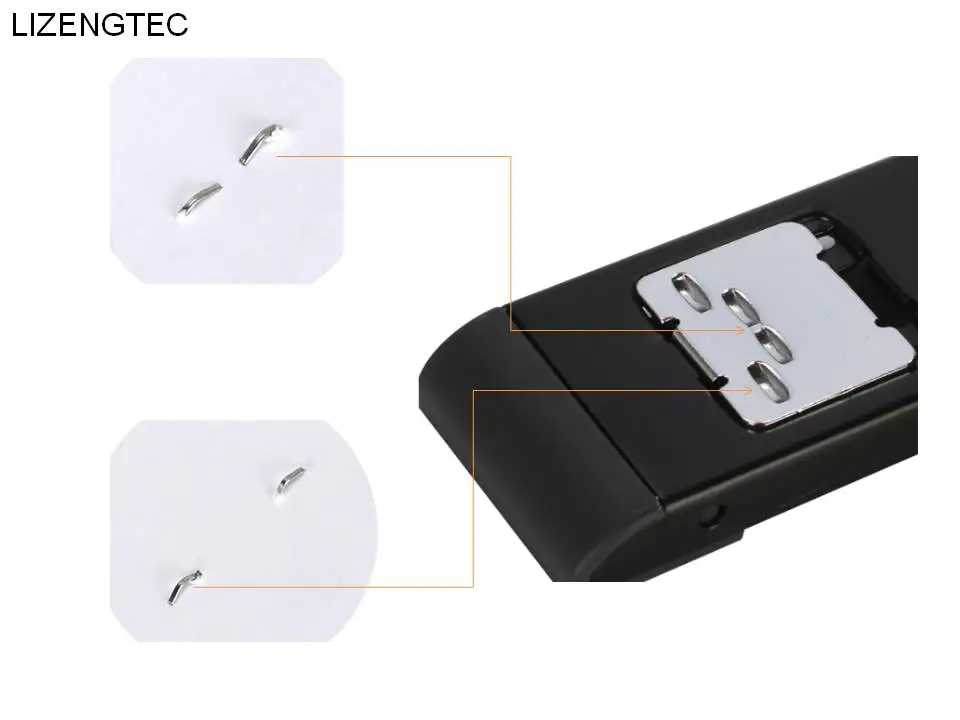 LIZENGTEC дизайн Горячая Распродажа длинные руки A3 Проволочный переплет степлер машина