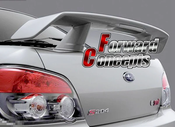 

FOR 2002-2007 IMPREZA WRX GD S204 REAR WING TRUNK SPOILER WITH LED LIGHT