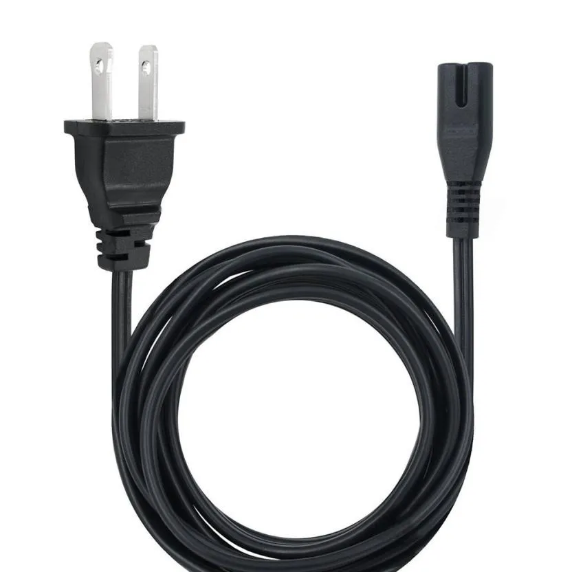 

US 2-Prong Port AC Power Cord/Cable for Sony Playstation 4 PS4 PS2 PS3/PS3 Slim prolunga usb usb extension cable mini usb cable