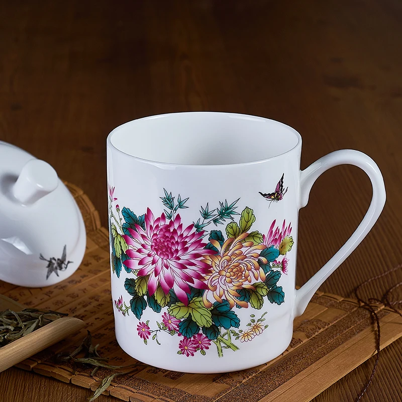 Кофейные кружки в стиле tazas креативные кофейные с китайским рисунком чашка для
