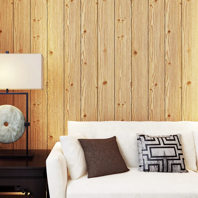 Wood Panels Grain Wallpaper For Walls Roll Hotel Bedroom Living Wood Panels Grain Wallpaper For Walls Roll Hotel Bedroom Living Room Kitchen Home Decoration Wallpapers