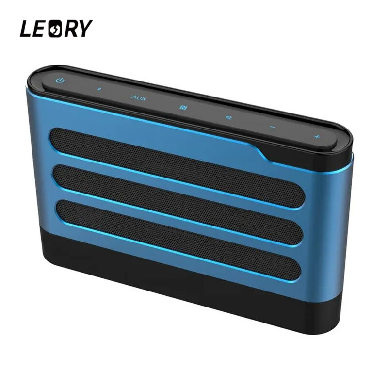 LEORY открытый Портативный 4000 mah NFC bluetooth CSR4.0 Динамик с DSP Функция TF fm-радио Поддержка Allumium металлический динамик
