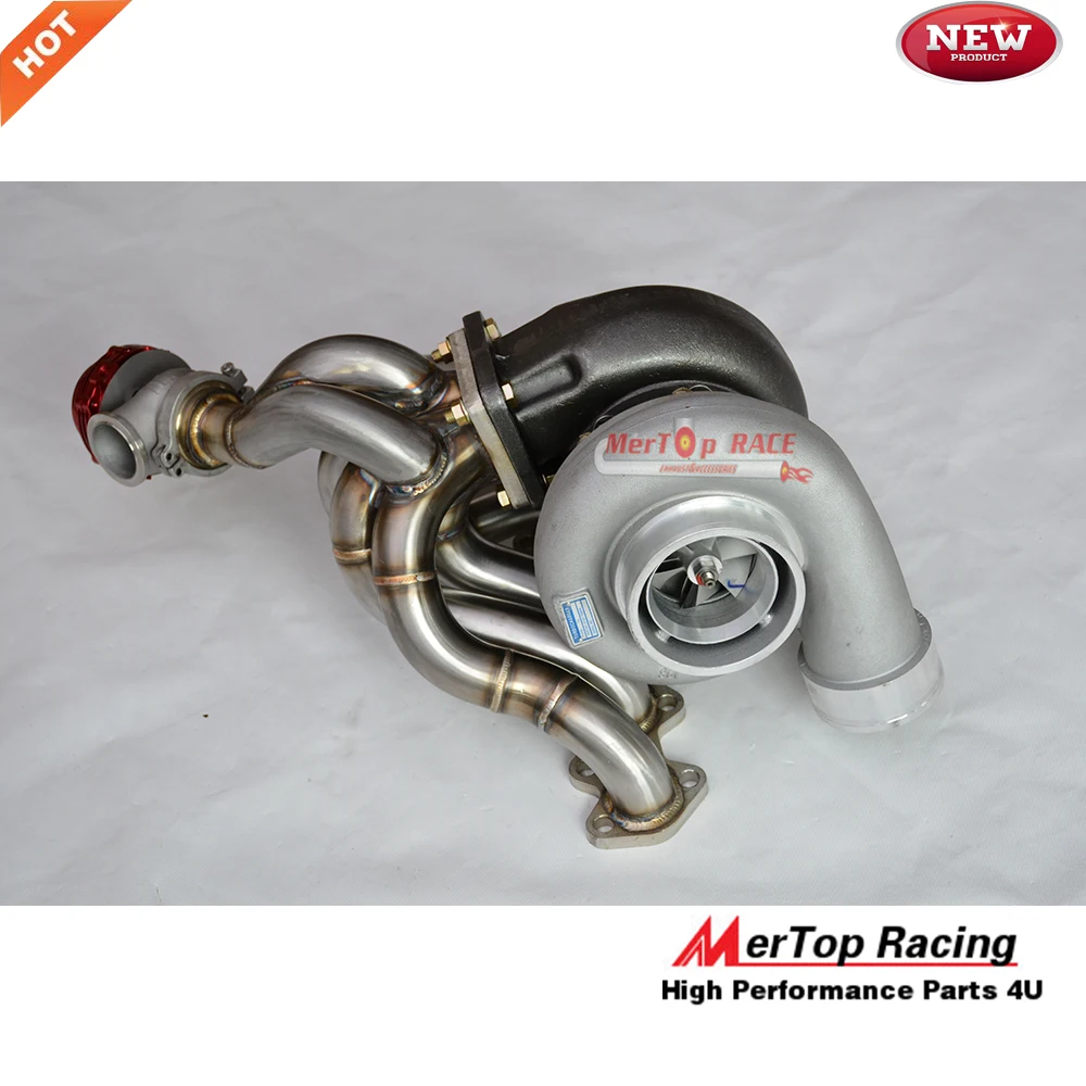 MERTOP полная SS321 длина 3 мм T4 разделитель Supra 93 98 2JZGTE 2JZ турбоколлектор + 44 V образный