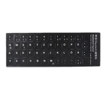 

Computer keyboard sticker Russian French Arabic English keyboard waterproof keyboard movie cover laptop independent paste