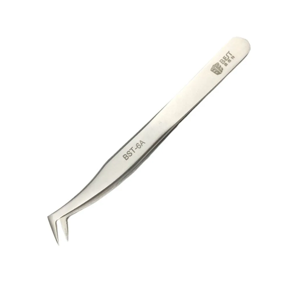 

6A Eyelash Tweezers Stainless Steel Anti-Static 3D/6D Volume Superhard Eyelash Extension Fan Lash Forceps DIY Hand Tools