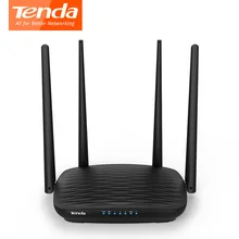 Tenda AC5 AC1200 Router 5dBi Antennas Wifi Repeater 2.4Ghz 5GHz Dual Band Routers APP Control Wifi with English interface
