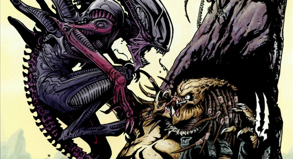Alien vs predator anime
