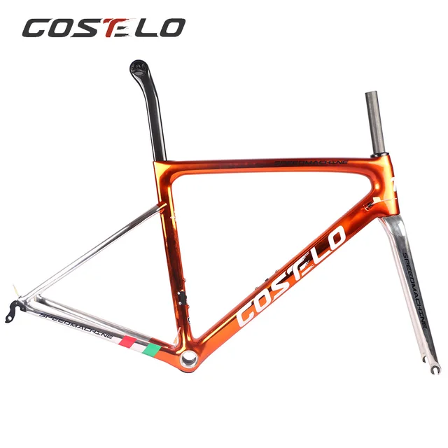 Best Offers Costelo Speedmachine 3.0 Electroplate ultra light 790g carbon road bike frame bicycle bicicleta frame carbon fiber cheap frame Best Offers Costelo Speedmachine 3.0 Electroplate ultra light 790g carbon road bike frame bicycle bicicleta frame carbon fiber cheap frame