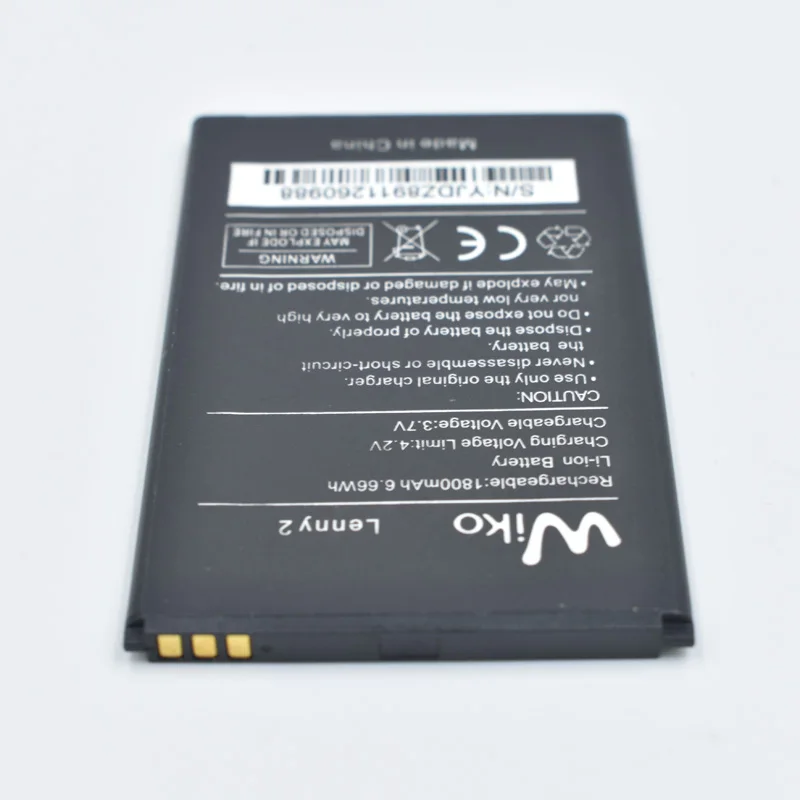 Hekiy 1800mAh Замена Lenny 2 батареи для Wiko LENNY2 Batterie Bateria Batterij сотового