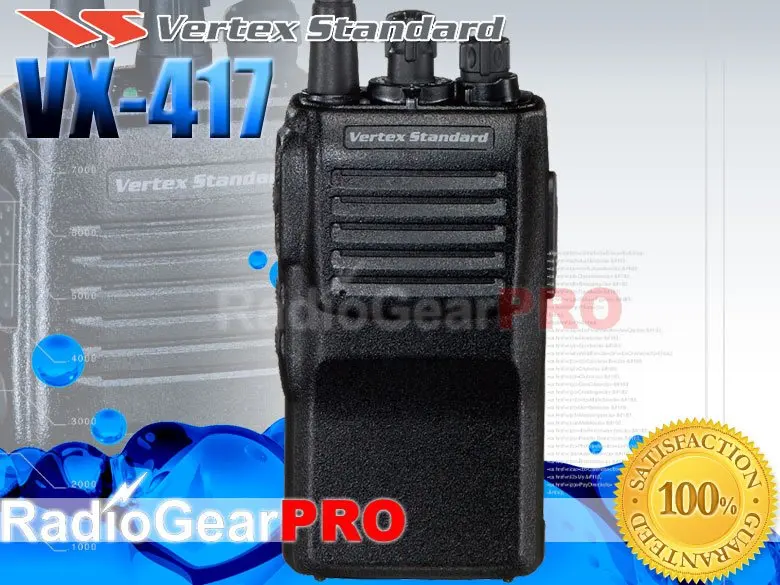 Vertex Standard VX 417 UHF 450 490Mhz Portable Radioradio innovation