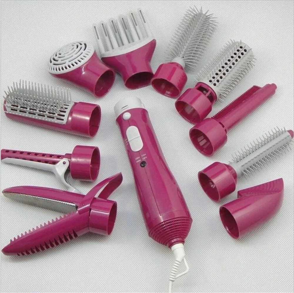 Hair Curling Tongs Hair Straightener Comb Brush Massager Tool hair