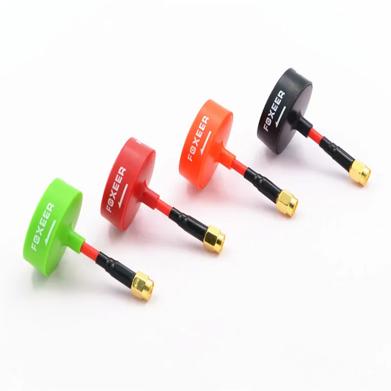 

Hot New Foxeer 5.8G 3dBi TX/RX RHCP Omni FPV Short Antenna RP SMA/SMA