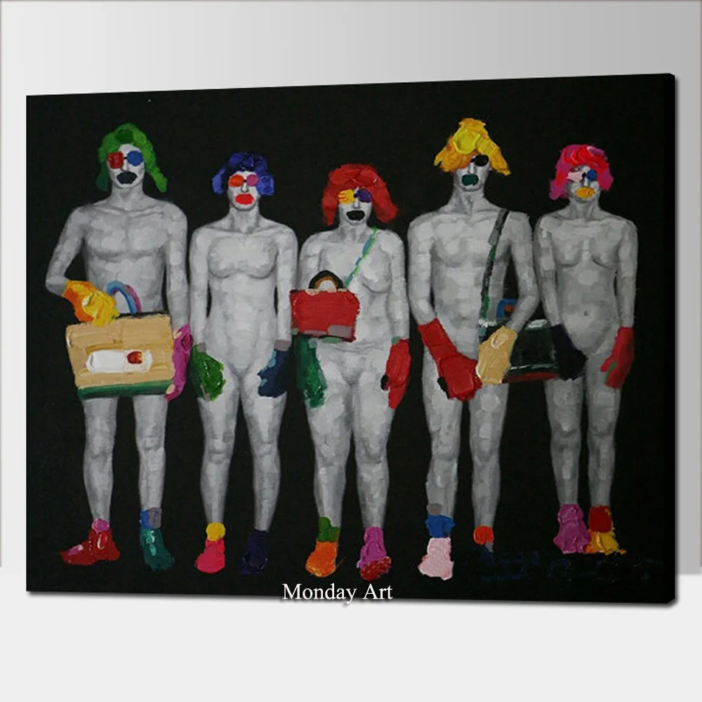de Impressão Nude Retrato Da Arte para