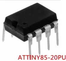 Free shipping 3PCS ATTINY85-20PU ATTINY85 20PU DIP8 The new quality is very good work 100% of the IC chip