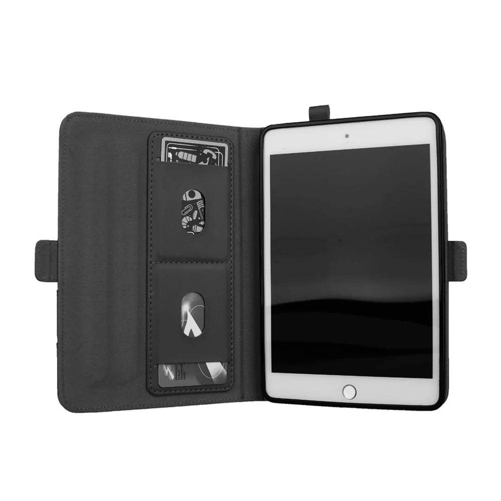 Чехол для iPad Mini 5 4 3 2 1 откидная искусственная кожа смарт подставка авто