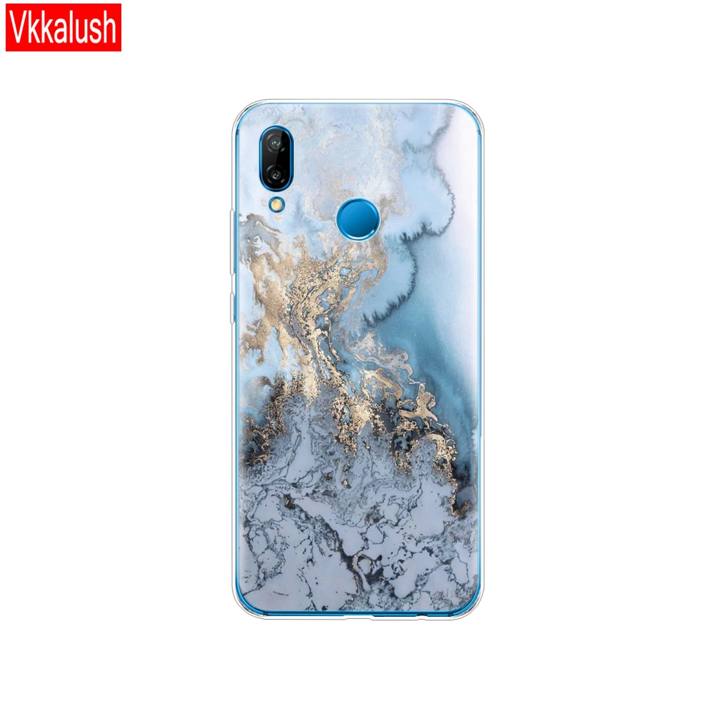 Силиконовый чехол для 5,8" huawei p 20 Lite huawei p 20 pro, забавный чехол для телефона huawei p 20, Защитная прозрачная задняя крышка для телефона - Цвет: 80187