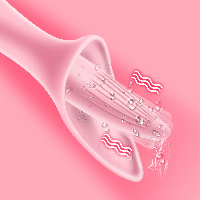 Вибраторы для языка клитора женщин оральный секс Стимуляция G Spot Массажер