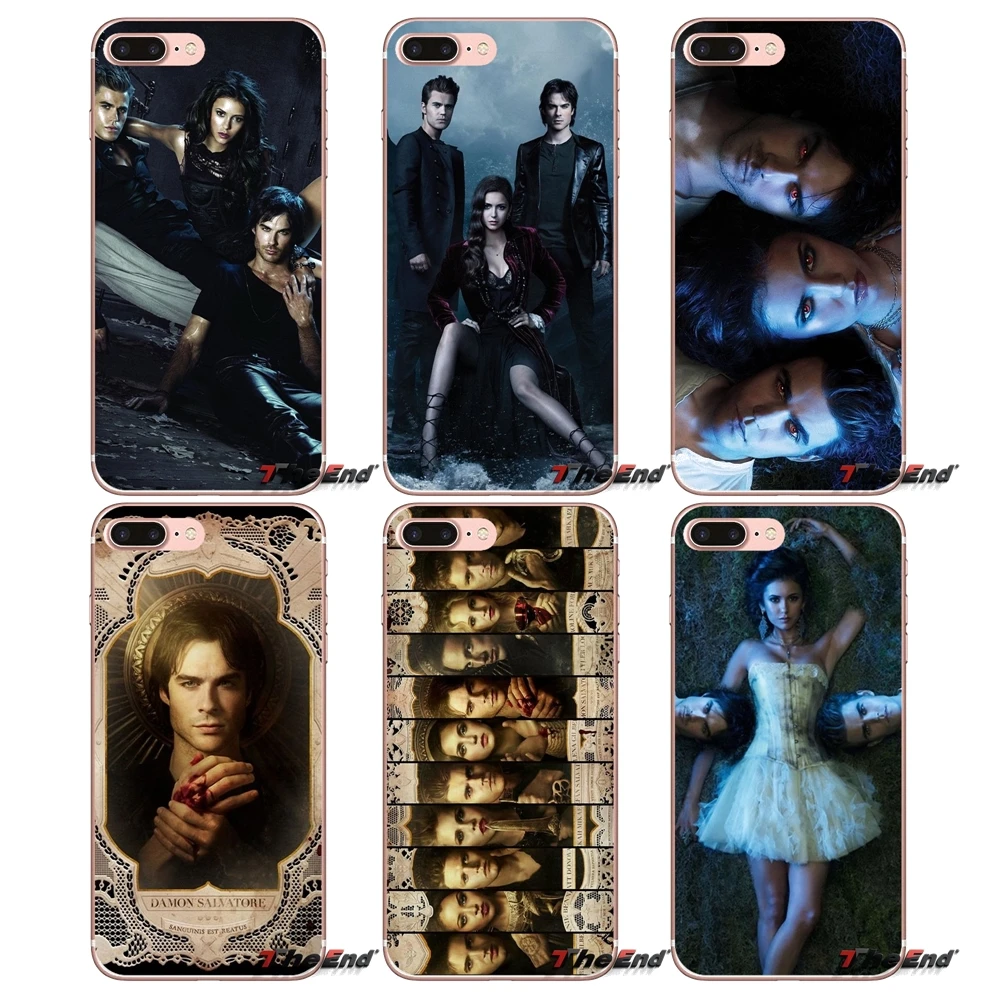 

For Huawei Honor 5A LYO-L21 Y6 II Compact Y5 2 Y5II Mate 10 Lite Nova 2i 9i Fundas Silicone Phone Case Cover the Vampire Diaries