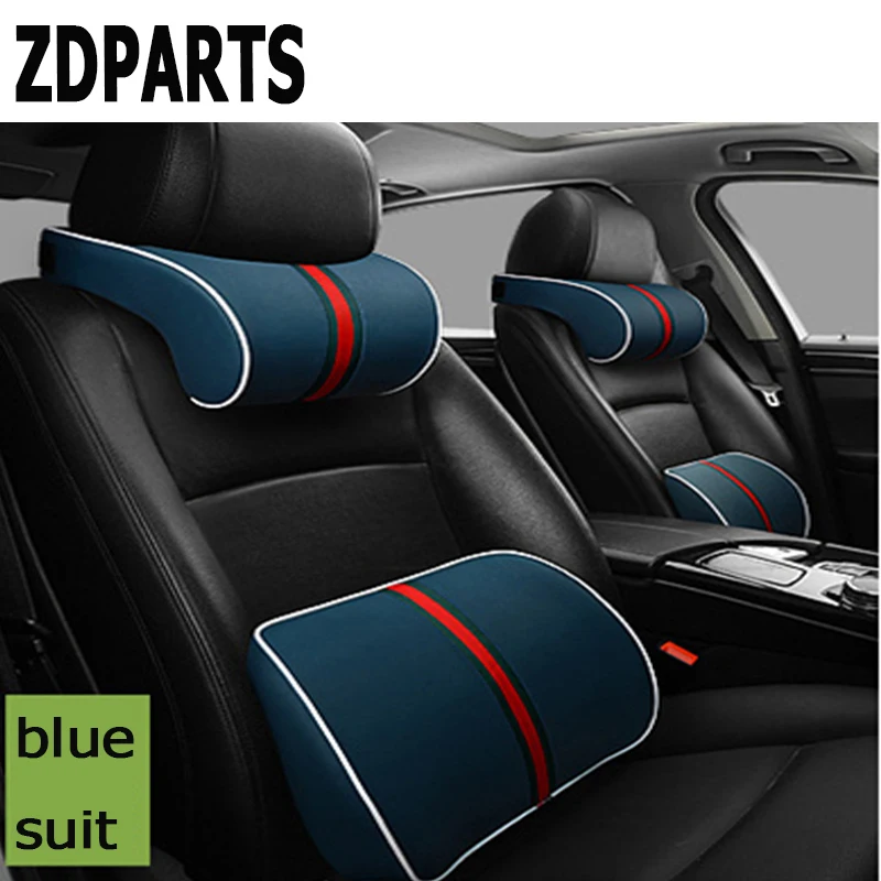 ZDPARTS Автомобильная подушка для шеи и поясницы три основных цвета подголовник Renault