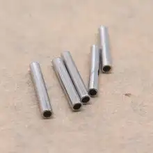 Minfishing 600 штук рыболовная леска из нержавеющей стали рукав медная трубка диаметр 0,8 мм-1,6 мм рыболовные аксессуары