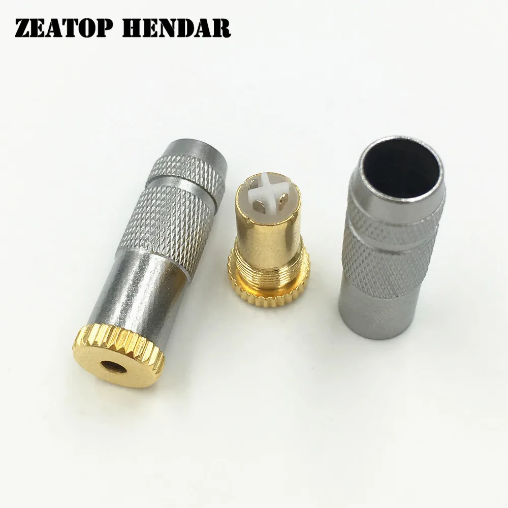 8 шт. 2 5 мм 4 полюсный гнездовой разъем для наушников|adapter connector|l connectoradapter plug headphones |