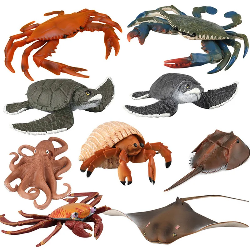 

Ocean Marine World Biological Animal Octopu Sresin Toy Collection Model Dolls Figure for Kids Christmas Gift Toys for Children