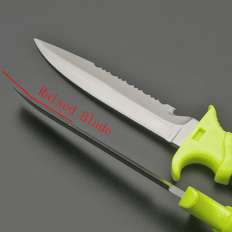 DuoC Deepsea Diving Fixed Blade Knife Survival Tactical 440 Steel Blade Rubber Handle Leggings Knife &ABS Sheath DuoC Deepsea Diving Fixed Blade Knife Survival Tactical 440 Steel Blade Rubber Handle Leggings Knife &ABS Sheath