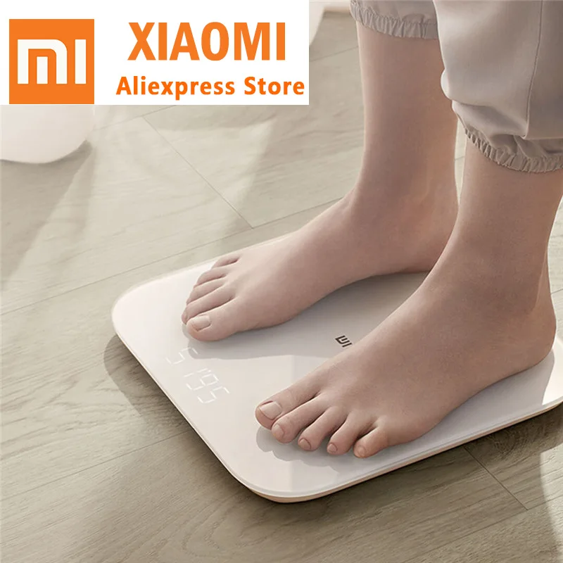 

2019 Original Xiaomi Smart Weighing Scale 2 Bluetooth 5.0 MiFit APP Control Precision Weight Scale LED Display Fitness Household