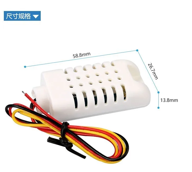 Высокая точность AM2302 DHT22 цифровой Температура& влажности Сенсор модуль 5V одиночного автобуса Интерфейс для Arduino Uno R3 один