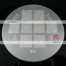 DHL 200x A_Grade 7 см французский image plate для лака для ногтей, художественного оформления ногтей