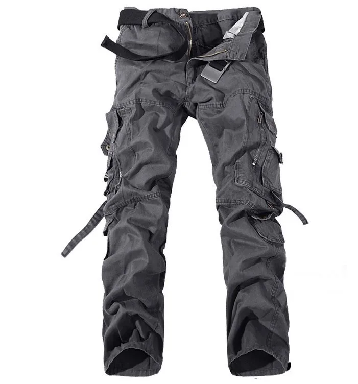 Мужские военные брюки-карго для спорта на открытом воздухе с несколькими карманами, повседневные длинные штаны, большие размеры 28-40, мужские брюки s