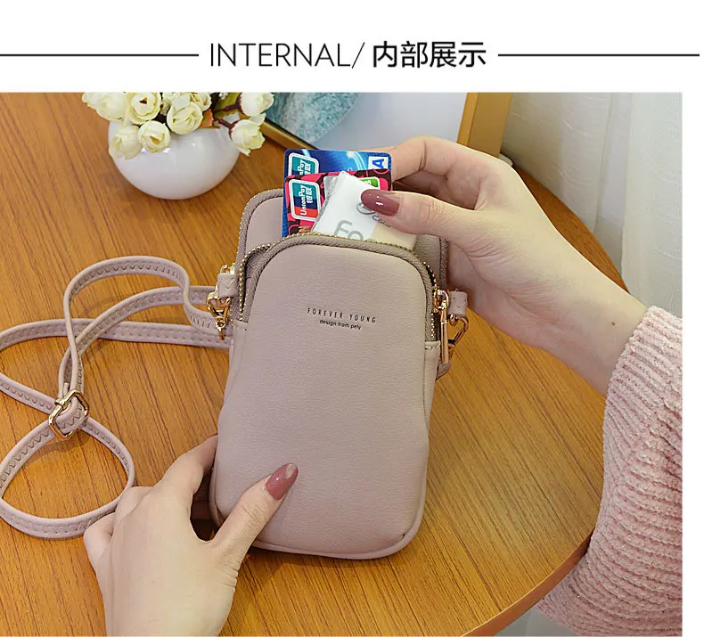 2019 кошелек бумажник бренд держателей карт для женщин карман для мобильного телефона подарки сумочка клатч длинные Винтаж посланник