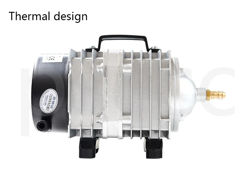 Электромагнитный воздушный насос 82л/мин 60 Вт воздушный насос для аквариума увеличивающий кислородный насос ACO328 воздушный компрессор кислородный насос