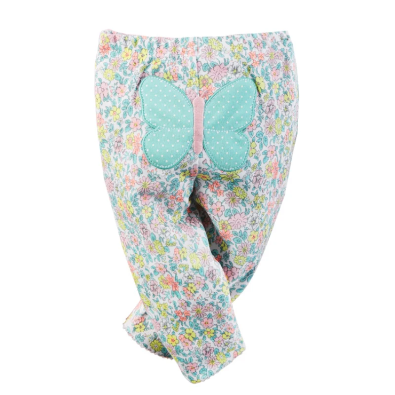 cartoon baby pants soft cotton elastic waistband (23)