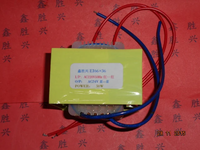 24V 2.1A трансформатор 220V вход 50VA EI66 * 36 здоровья Электрическое Массажное кресло
