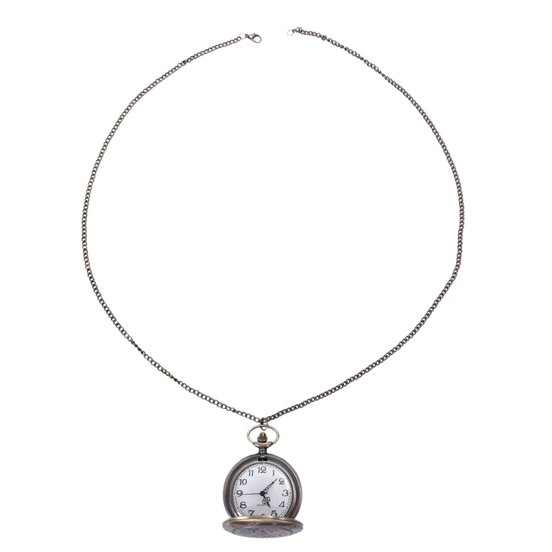 

Vintage Bronze Beautiful Pendant Necklace Bracelet Pocket Watch