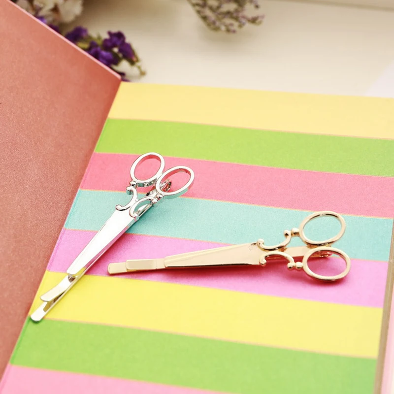 Creative-Scissors-Shape-Women-Lady-Girls-Hair-Clip-Delicate-Hair-Pin-Hair-Barrette-Hair-Accessories-Decorations 5