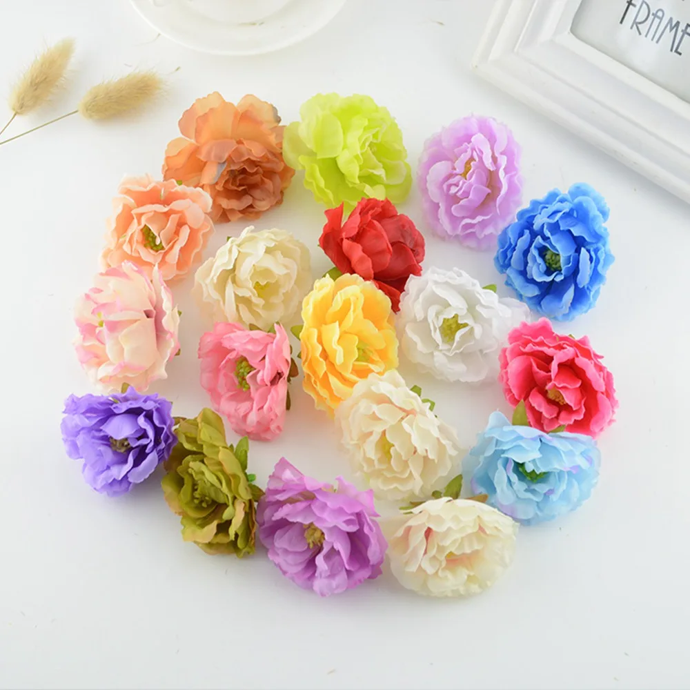 

Silk peonies stamen bridal accessories clearance cheap artificial flowers for home wedding decor diy gifts fake plastic flower
