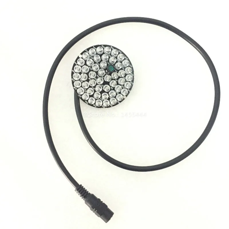 

Lihmsek Invisible 940nm No Red Exposure at night 48pcs White IR LEDs Light Board For CCTV IR Illuminator Lamp accessories