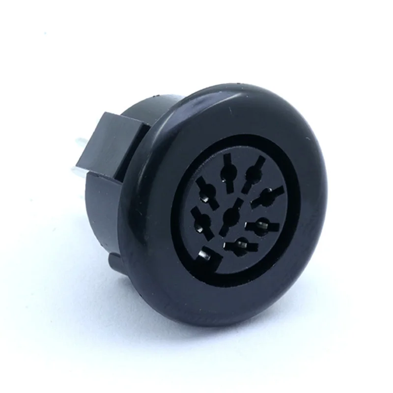 1 шт. 8pin Micro Power Socket S терминалы DIN Женский разъем PCB панель монтажный для