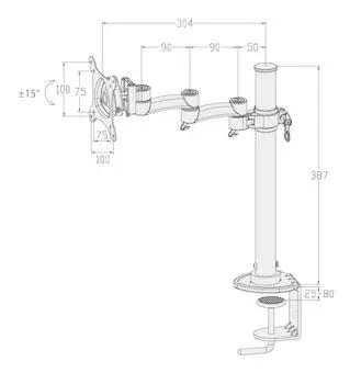 Soporte تلفاز LCD تحديد جدول 13 \