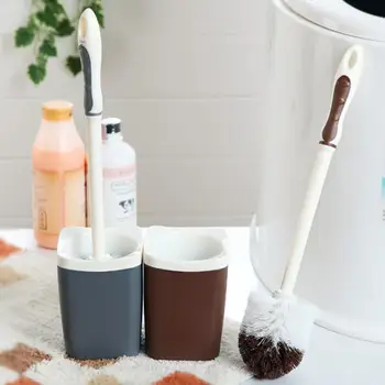 

Toilet Brush Set, Toilet Toilet Brush, Innovative Soft fur Toilet Brush With Base