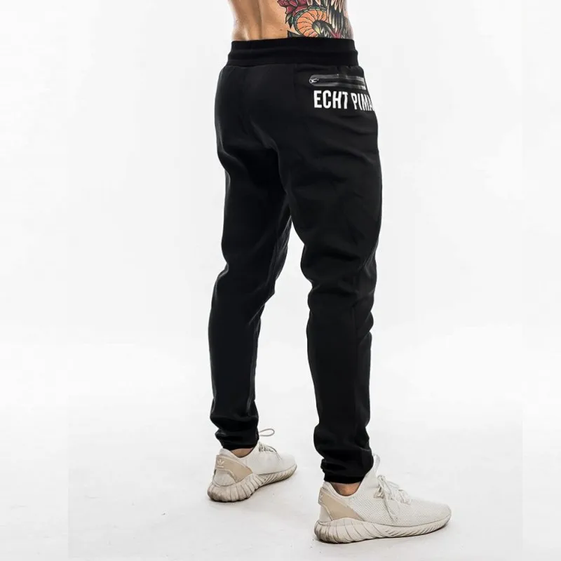 PYHAILLP мужские джоггеры Брендовые мужские брюки, тренировочные брюки в повседневном стиле Jogger черные повседневные эластичные хлопковые