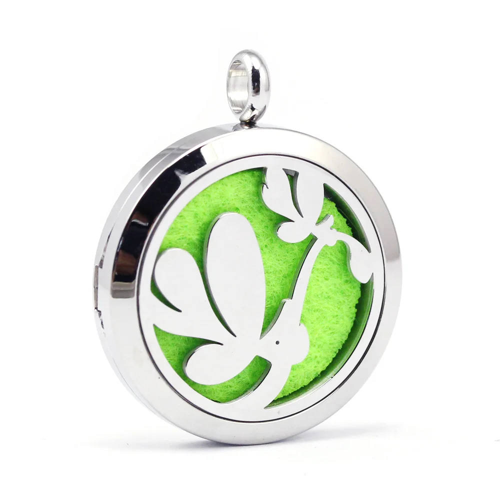 Wholesale 30mm 316L stainless steel aroma aromatherapy essential oil