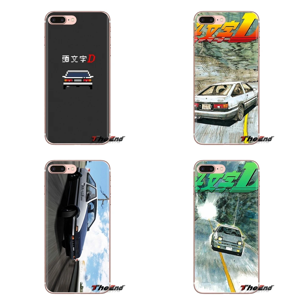 Initial D AE86 Trueno Janpan для Huawei Mate Honor 4C 5C 5X 6X 7 7A 7C 8 9 10 8C 8X 20 Lite Pro мягкие прозрачные чехлы |