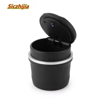 Автомобильный мини Портативный многоцелевой Пластик светодиодный пепельница для Mini One Cooper R50 R52 R53 R55 R56 R60 R61 Mini PACEMAN, Mini COUNTRYMAN